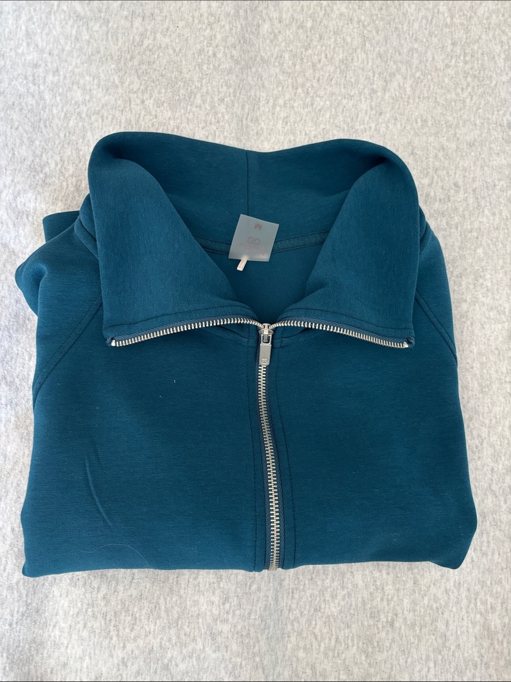 Calia Teal Half-Zip Pullover Sweatshirt
